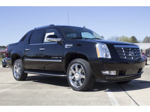 Black Raven Cadillac Escalade EXT Luxury AWD.  Click to enlarge.