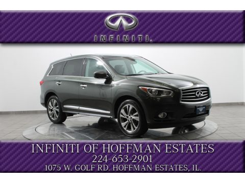 Emerald Graphite Infiniti JX 35 AWD.  Click to enlarge.