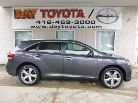 Magnetic Gray Metallic Toyota Venza XLE AWD.  Click to enlarge.