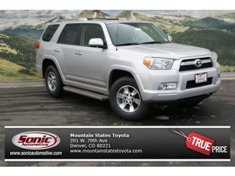 Classic Silver Metallic Toyota 4Runner SR5 4x4.  Click to enlarge.