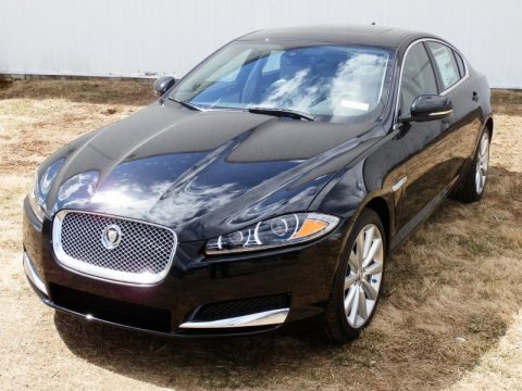 Ebony Jaguar XF 3.0 AWD.  Click to enlarge.