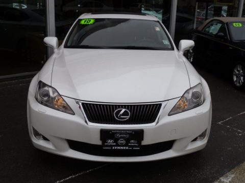 Starfire White Pearl Lexus IS 250 AWD.  Click to enlarge.