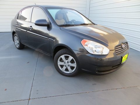 Charcoal Gray Hyundai Accent GLS 4 Door. Click to enlarge. Charcoal Gray Hyundai Accent GLS 4 Door. Click to enlarge.