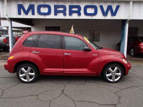 Inferno Red Pearlcoat Chrysler PT Cruiser GT.  Click to enlarge.