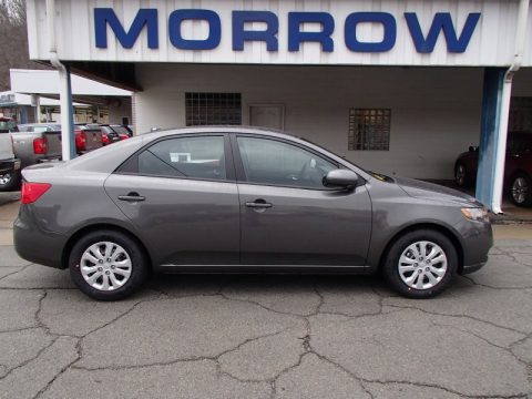 Gunmetal Grey Kia Forte EX.  Click to enlarge.