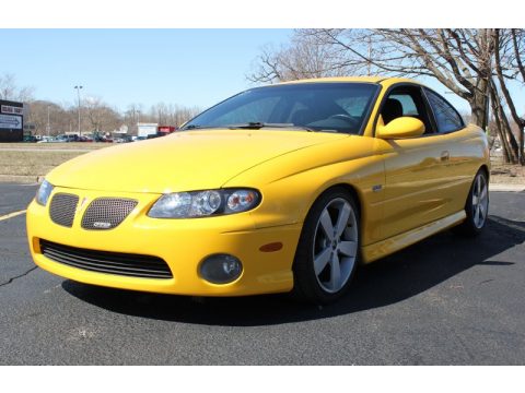 Yellow Jacket Pontiac GTO Coupe.  Click to enlarge.