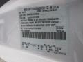 Ford Color Code Z1 Oxford White #19