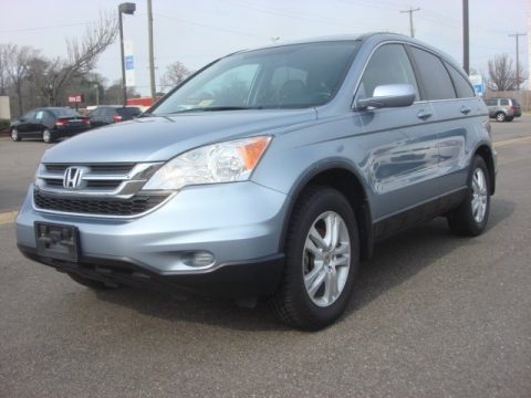 Glacier Blue Metallic Honda CR-V EX-L AWD.  Click to enlarge.