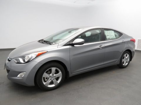 Titanium Gray Metallic Hyundai Elantra GLS.  Click to enlarge.