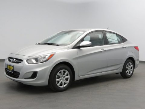 Ironman Silver Hyundai Accent GLS 4 Door.  Click to enlarge.