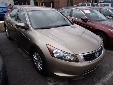Bold Beige Metallic Honda Accord LX Sedan.  Click to enlarge.
