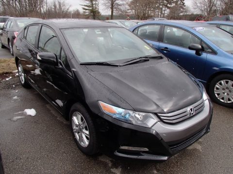 Crystal Black Pearl Honda Insight Hybrid EX.  Click to enlarge.