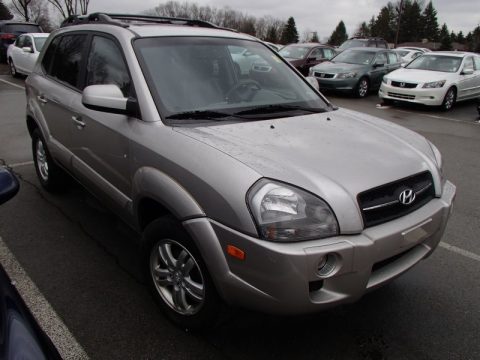Sahara Silver Hyundai Tucson GLS V6 4x4.  Click to enlarge.