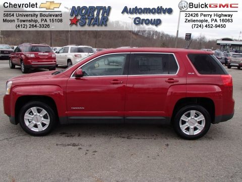 Crystal Red Tintcoat GMC Terrain SLE.  Click to enlarge.
