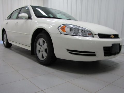 White Chevrolet Impala LT.  Click to enlarge.