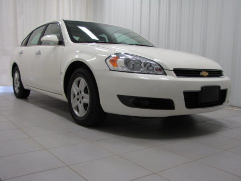 White Chevrolet Impala LTZ.  Click to enlarge.