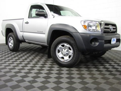 Silver Streak Mica Toyota Tacoma Regular Cab 4x4.  Click to enlarge.