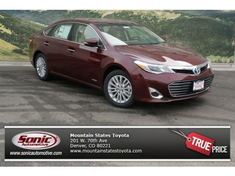 Moulin Rouge Mica Toyota Avalon Hybrid XLE.  Click to enlarge.