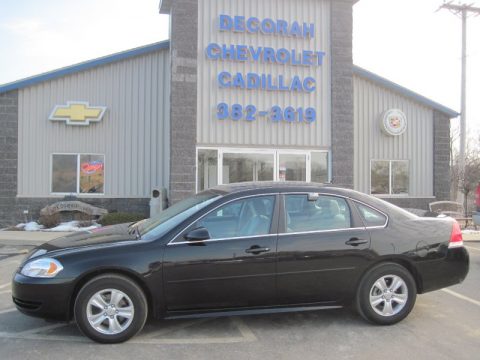 Black Chevrolet Impala LS.  Click to enlarge.