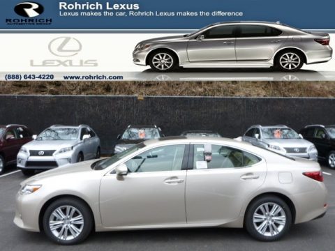 Satin Cashmere Metallic Lexus ES 350.  Click to enlarge.