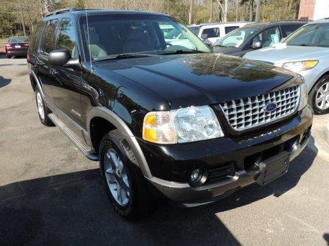 Black Ford Explorer XLT 4x4.  Click to enlarge.