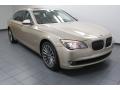 Front 3/4 View of 2011 BMW 7 Series 750Li Sedan #1