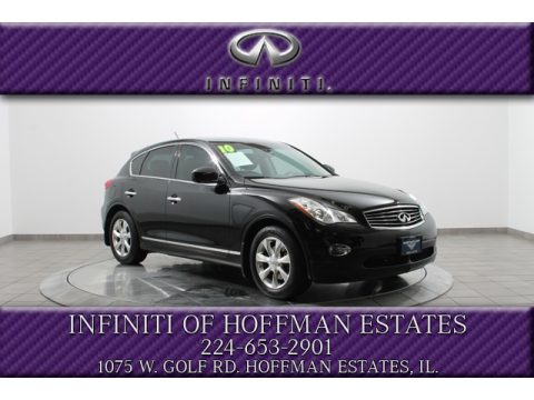 Black Obsidian Infiniti EX 35 Journey AWD.  Click to enlarge.