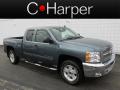2012 Chevrolet Silverado 1500 LT Extended Cab 4x4 Blue Granite Metallic