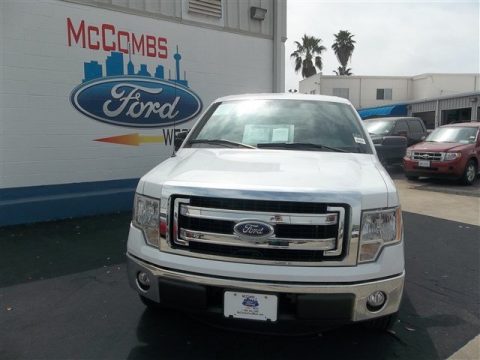 Oxford White Ford F150 XLT SuperCrew.  Click to enlarge.