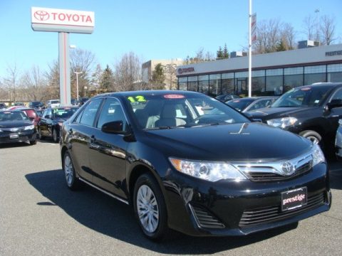 Attitude Black Metallic Toyota Camry LE.  Click to enlarge.