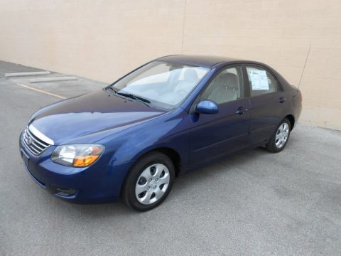 Deep Ocean Blue Metallic Kia Spectra EX Sedan. Click to enlarge. Deep Ocean Blue Metallic Kia Spectra EX Sedan. Click to enlarge.