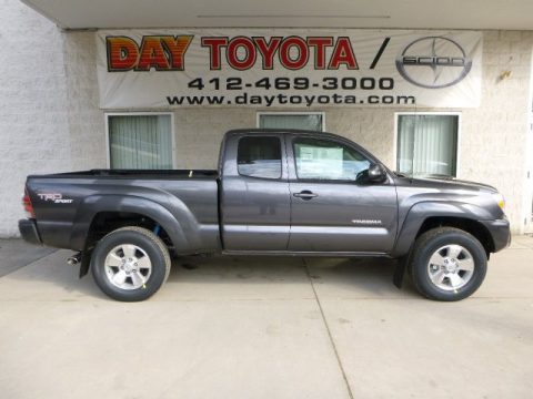 Magnetic Gray Metallic Toyota Tacoma V6 TRD Sport Access Cab 4x4. Click to enlarge. Magnetic Gray Metallic Toyota Tacoma V6 TRD Sport Access Cab 4x4. Click to enlarge.