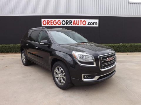 Carbon Black Metallic GMC Acadia SLT.  Click to enlarge.