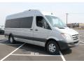 Front 3/4 View of 2013 Mercedes-Benz Sprinter 2500 High Roof Passenger Van #8
