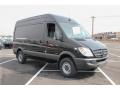 Front 3/4 View of 2013 Mercedes-Benz Sprinter 2500 High Roof Cargo Van #8