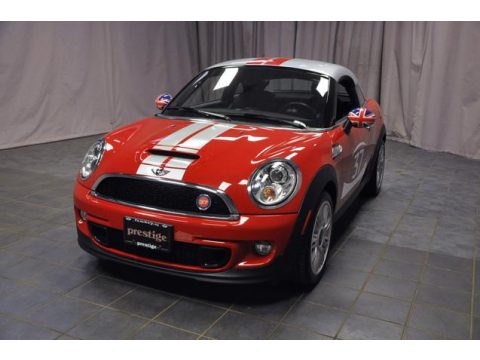Chili Red Mini Cooper S Coupe.  Click to enlarge.