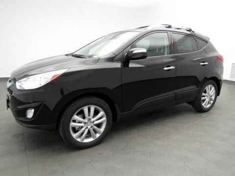 Ash Black Hyundai Tucson Limited.  Click to enlarge.