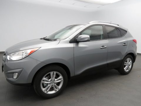 Graphite Gray Hyundai Tucson GLS.  Click to enlarge.
