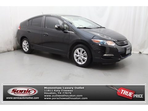 Crystal Black Pearl Honda Insight Hybrid EX.  Click to enlarge.