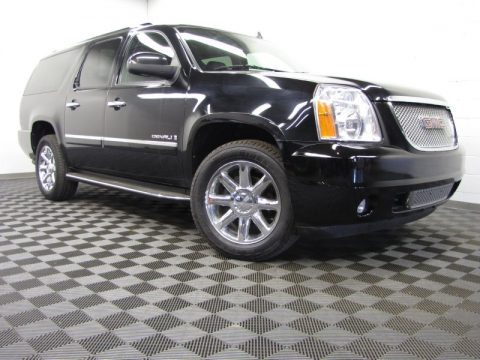 Onyx Black GMC Yukon XL Denali AWD.  Click to enlarge.