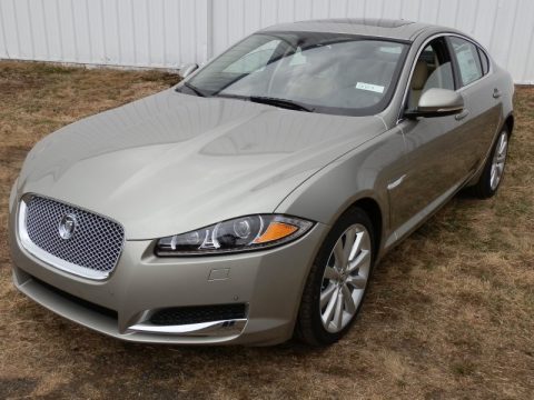 Cashmere Metallic Jaguar XF 3.0 AWD.  Click to enlarge.