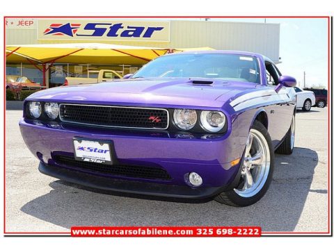 Plum Crazy Pearl Dodge Challenger R/T Classic.  Click to enlarge.