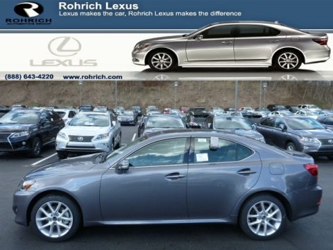Nebula Gray Pearl Lexus IS 250 AWD.  Click to enlarge.