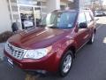 2011 Subaru Forester 2.5 X Camelia Red Metallic