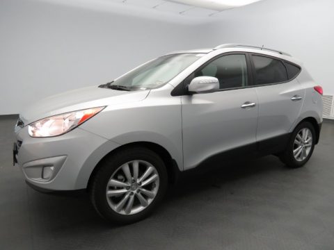 Diamond Silver Hyundai Tucson Limited.  Click to enlarge.