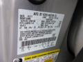 Ford Color Code UX Ingot Silver Metallic #14