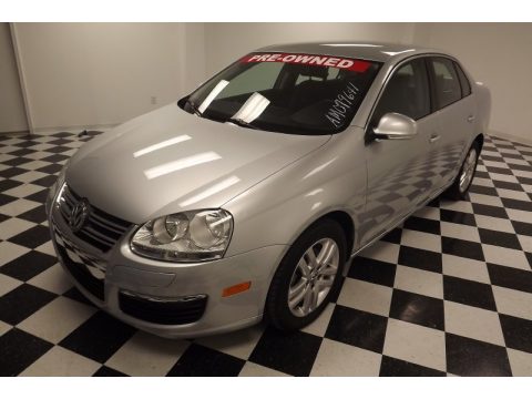Reflex Silver Metallic Volkswagen Jetta TDI Sedan.  Click to enlarge.