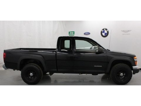 Black Chevrolet Colorado LS Extended Cab 4x4.  Click to enlarge.