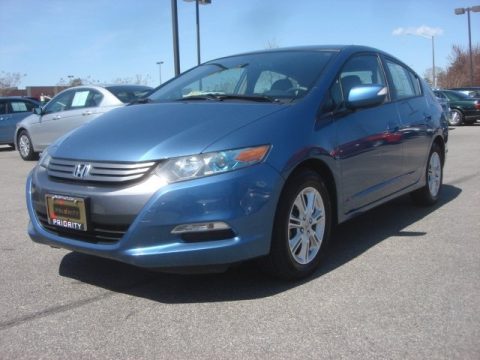 Atomic Blue Metallic Honda Insight Hybrid EX.  Click to enlarge.