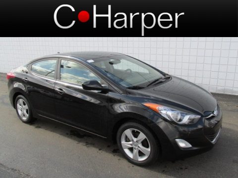Black Noir Pearl Hyundai Elantra GLS. Click to enlarge. Black Noir Pearl Hyundai Elantra GLS. Click to enlarge.